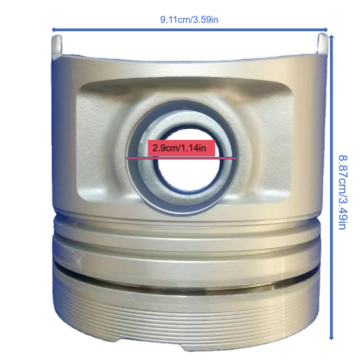 HYUNDAI D4BB T1 4D55T1/D4BA OEM 23411-42201/23410-42211/23410-42221 Auto Parts Steel Piston